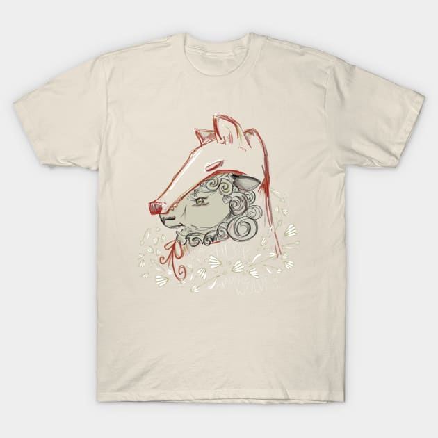 Sheep in Wolf's Clothing T-Shirt by BeSpeak Designs